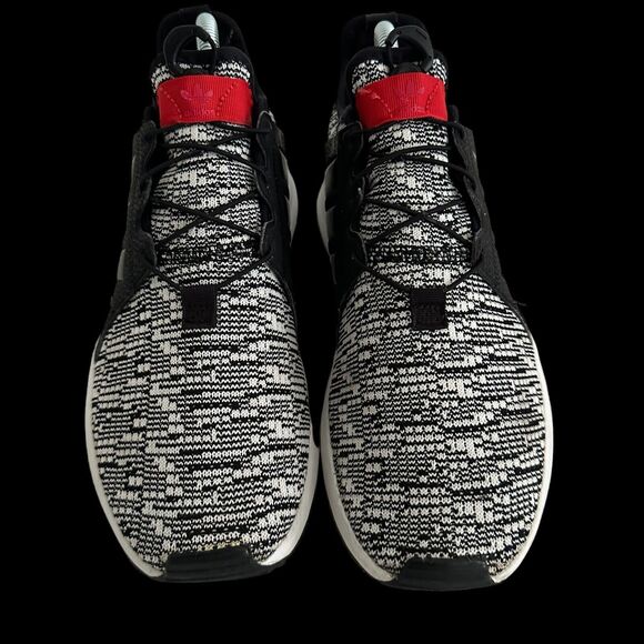 Adidas Originals X PLR Running Jogging Run Shoes Men Size 7 ART CP9797 Black/Red - Picture 1 of 8